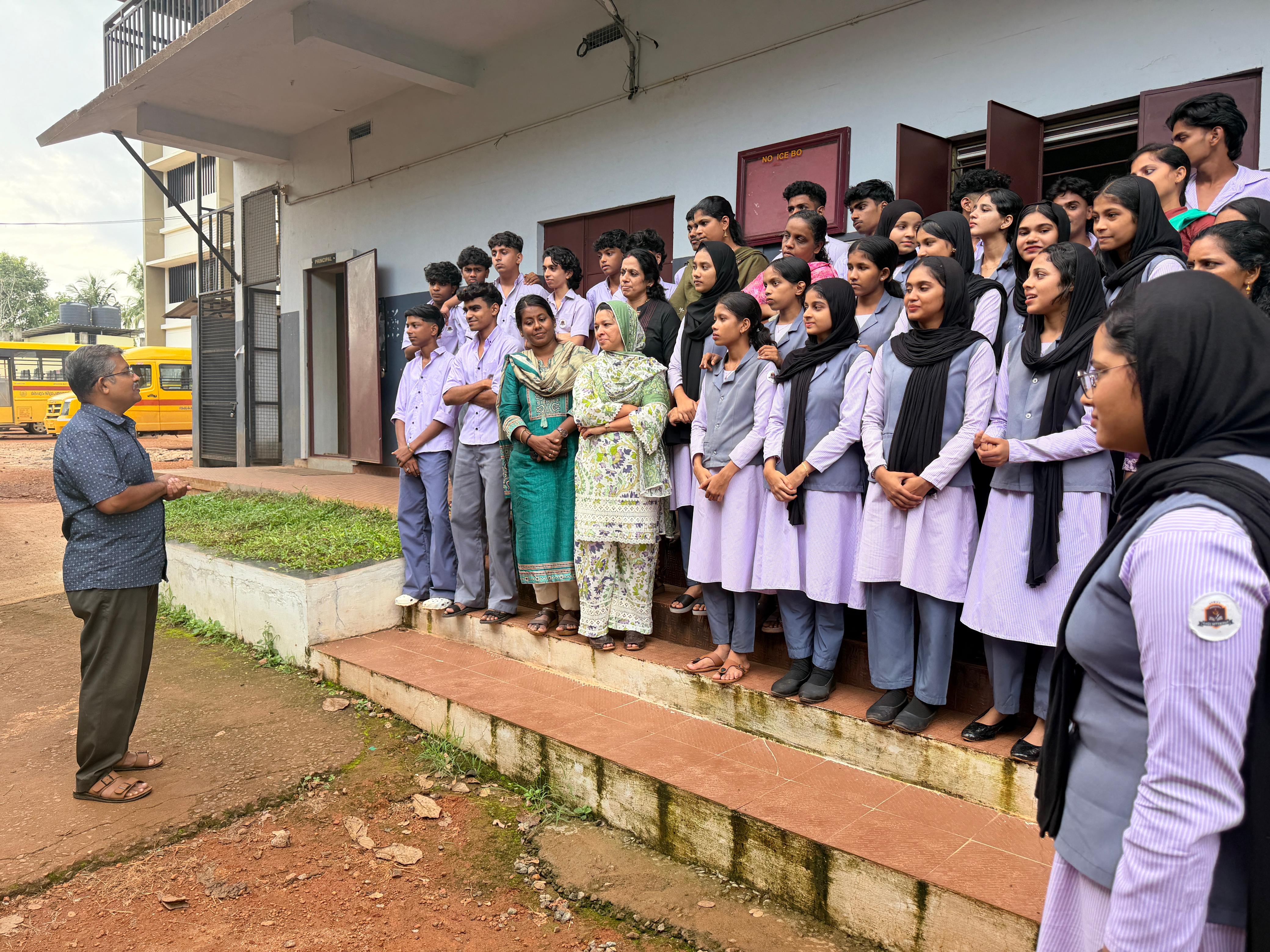 National Reading Day 2026 celebration organized by the NSS Unit of GHSS Vettathur with the participation of students, teachers, and NSS volunteers.
